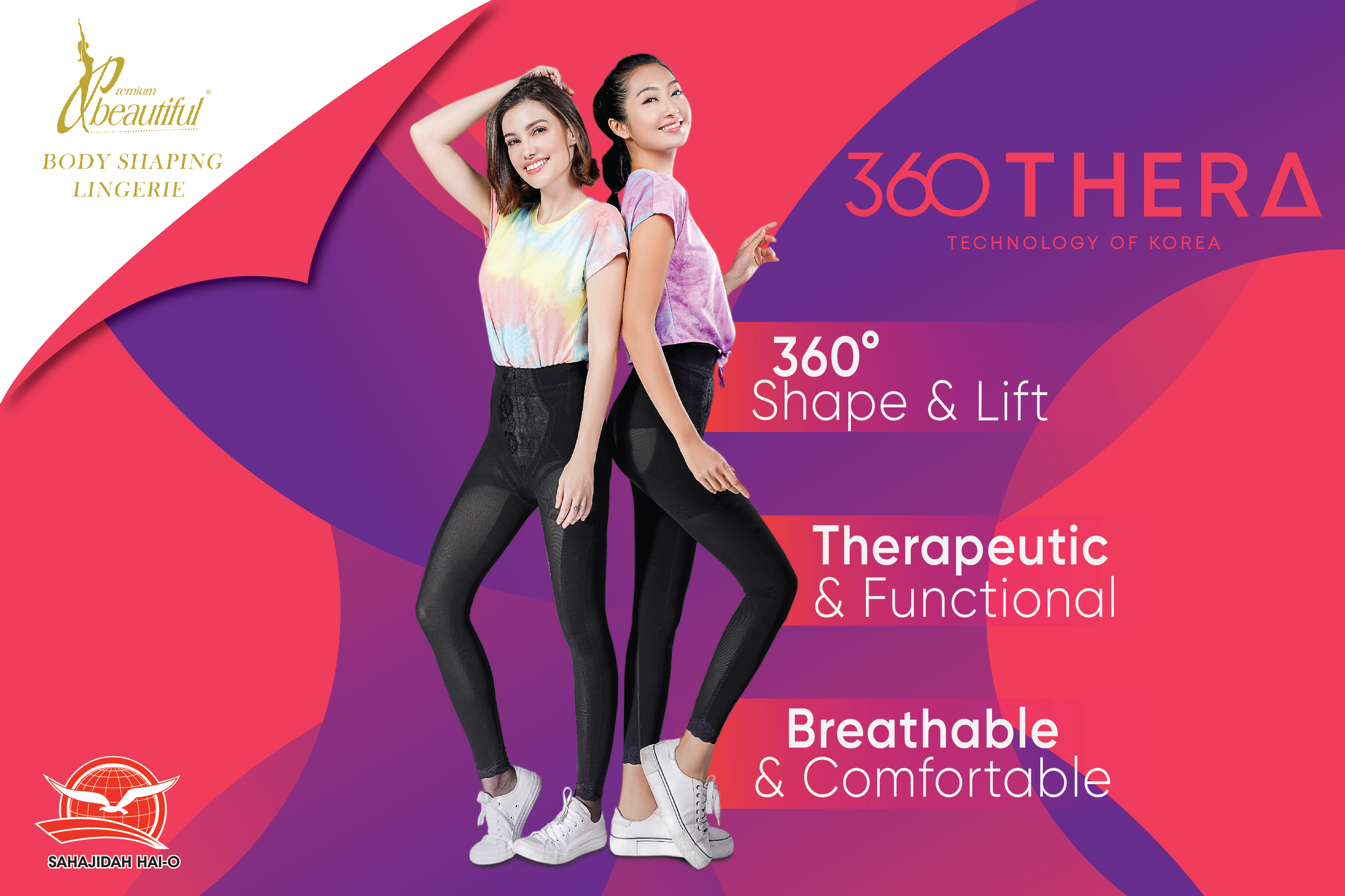 PB 360 Thera Pants – seluar panjang dwifungsi untuk sihat & cantik