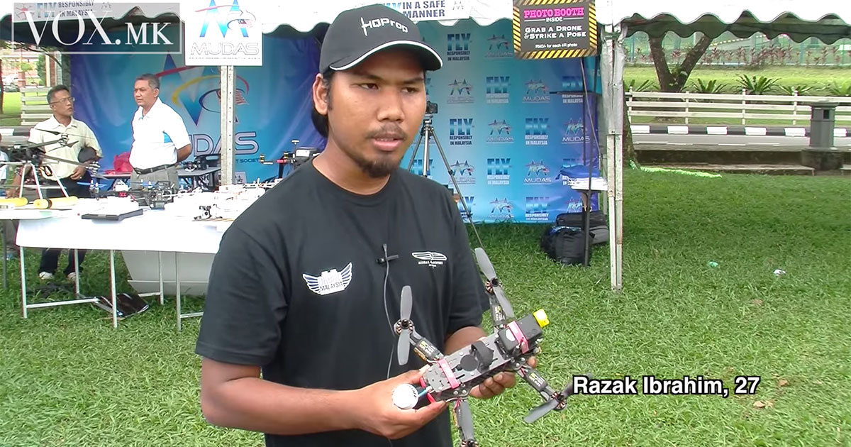 Malaysia’s first international drone race takes off with a buzz