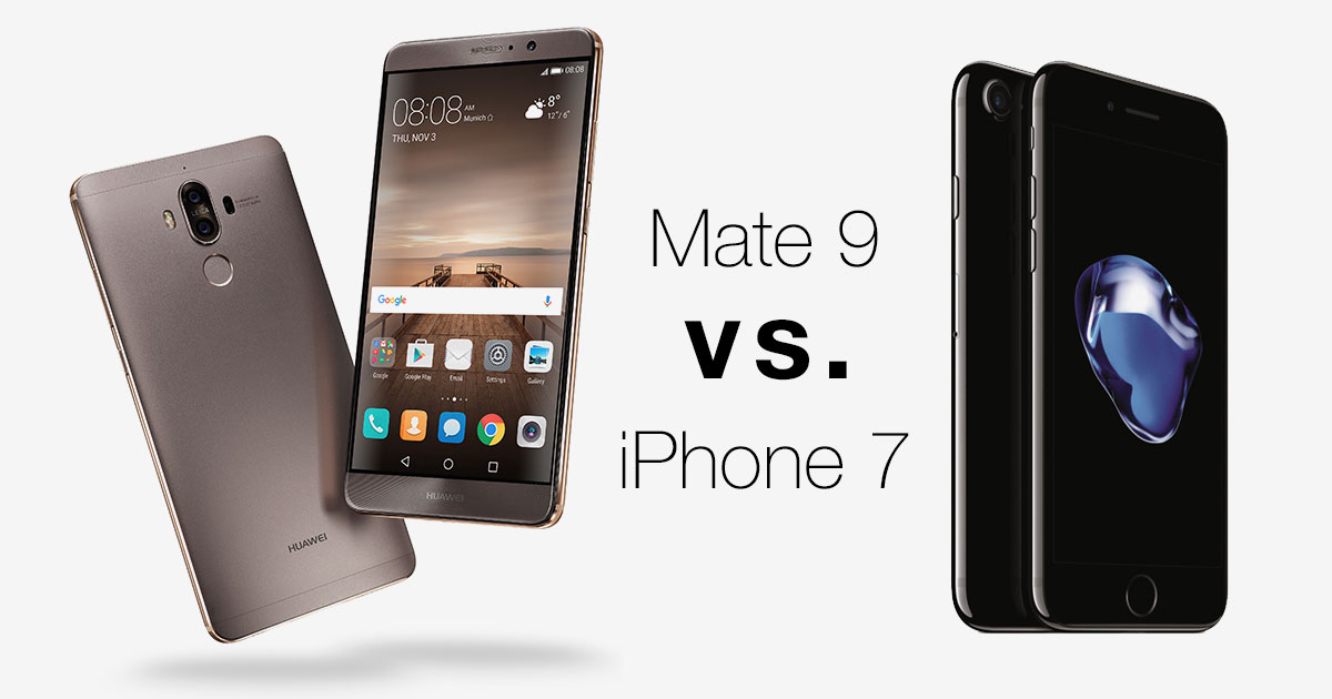 Protestant Baron Per ongeluk The Huawei Mate 9 or iPhone 7 plus? | VOIZ asia