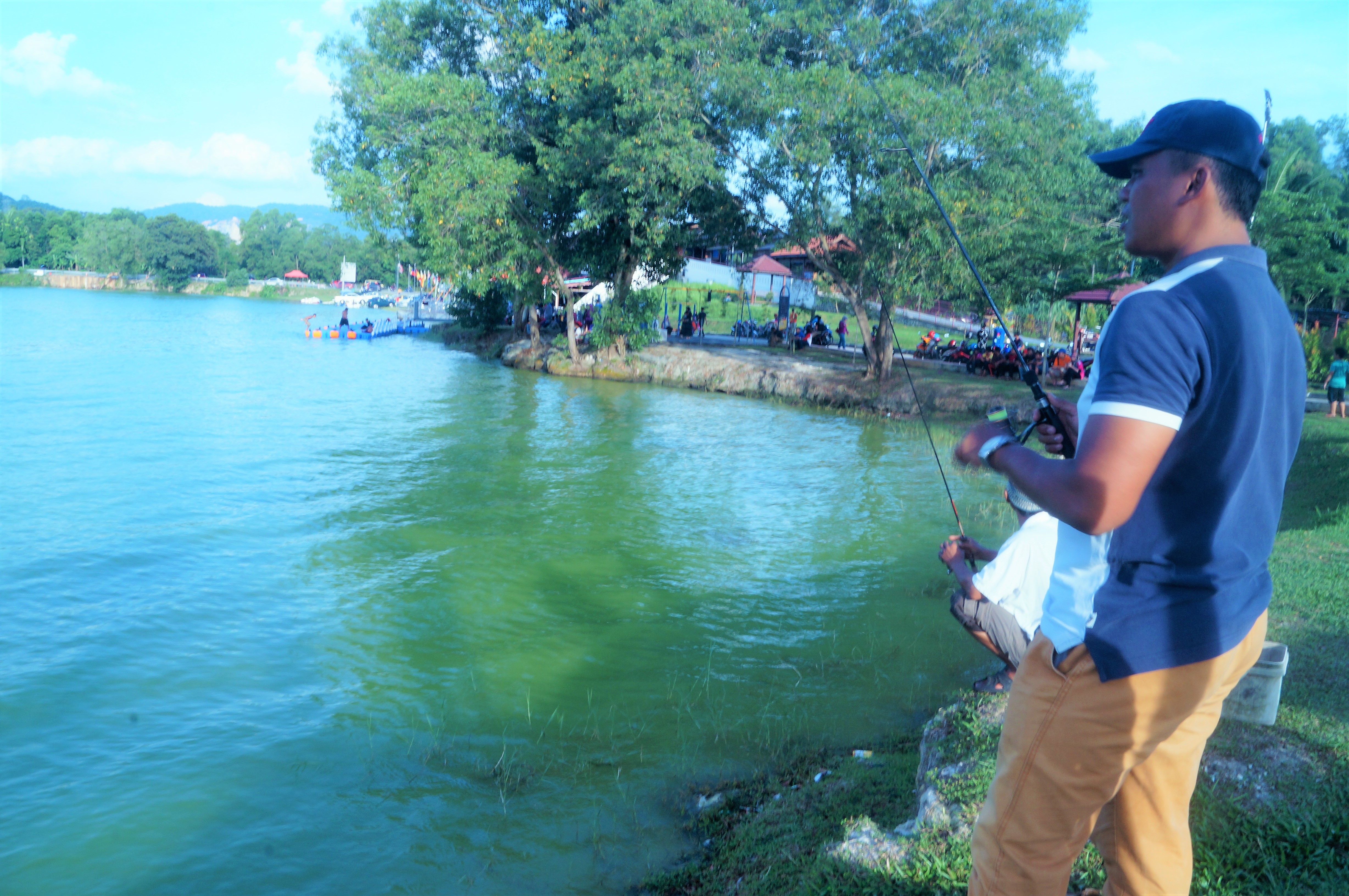 Fishing Expedition at Fish Farm next to Tasik Biru Kundang A Thrilling Experience for Kids