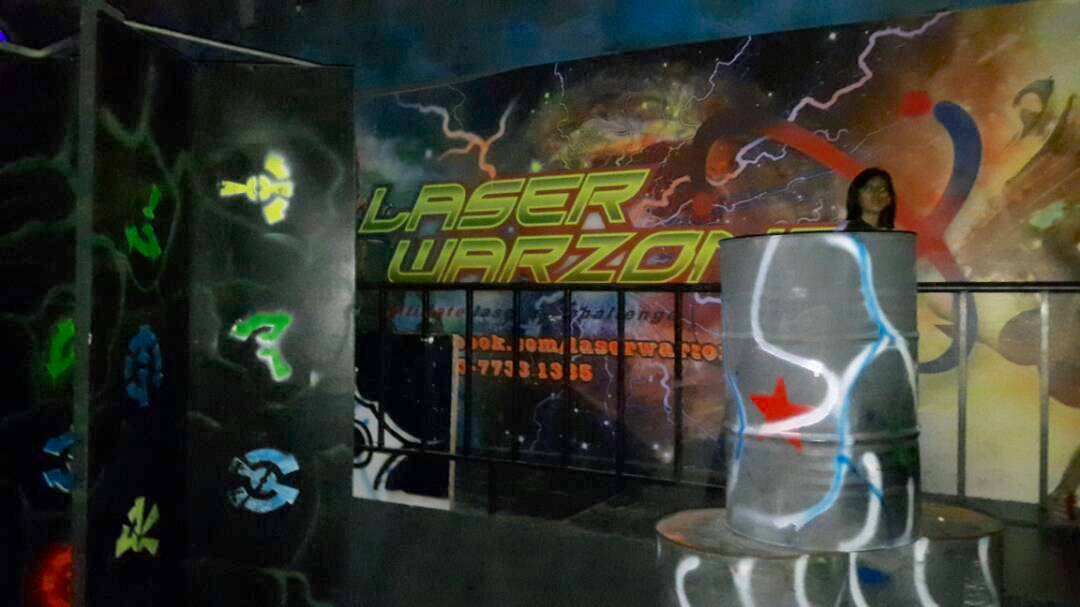 The kids will have a blast at Laser Warzone