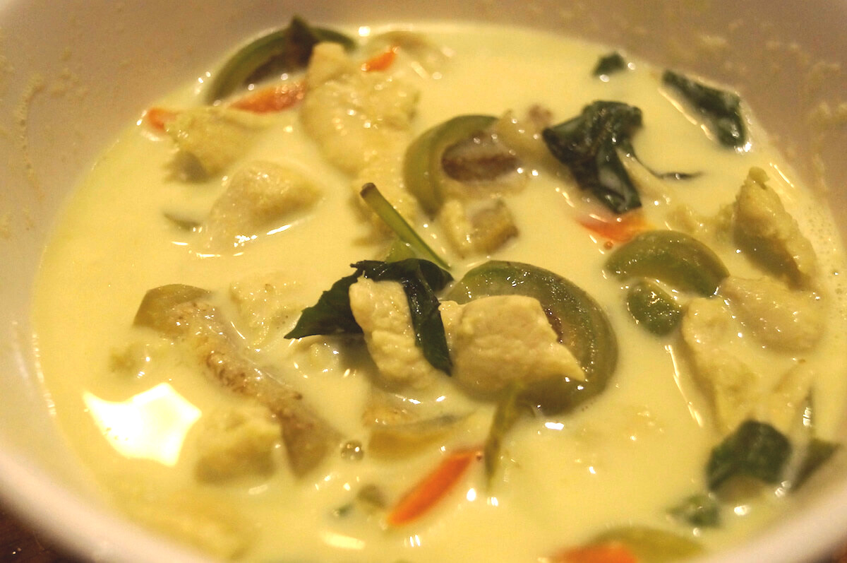 Simply irresistible green curry at Yum Yum Thai